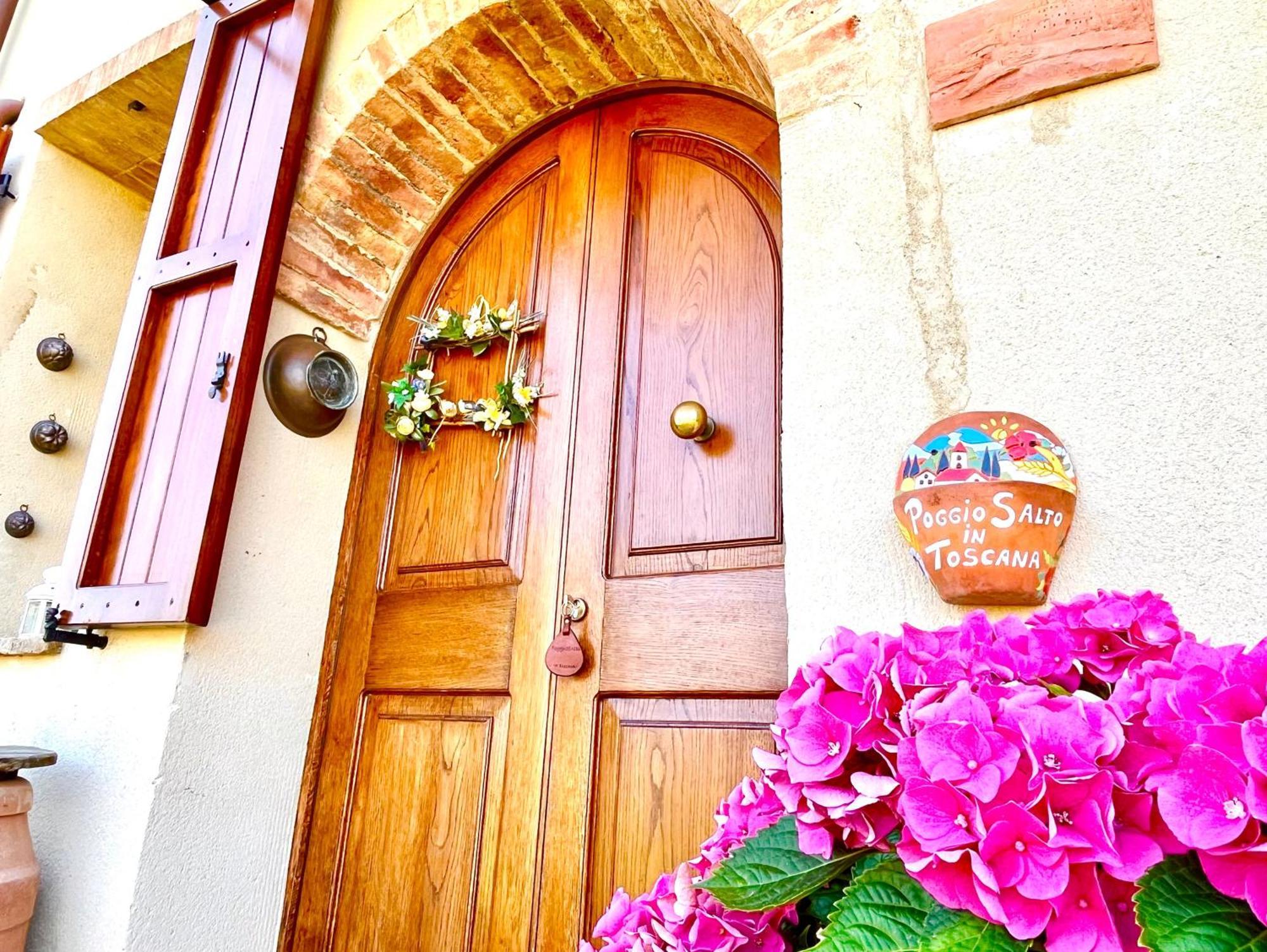 Poggiosalto In Toscana Pienza Eksteriør bilde